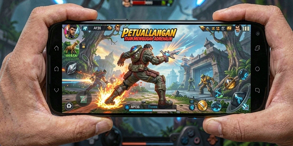 Tampilan gameplay API36 yang menegangkan di dunia petualangan.