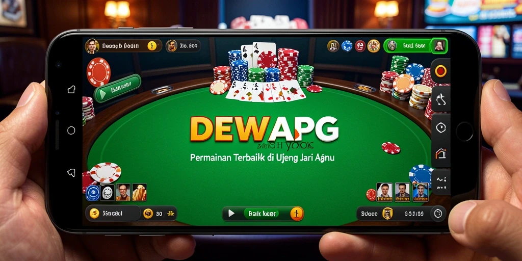 Tangkapan layar permainan poker seru di DEWAPG.