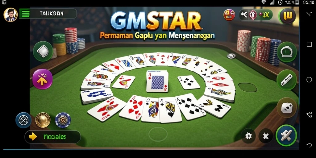 Gameplay Gaple yang menarik dan interaktif di GMSTAR.