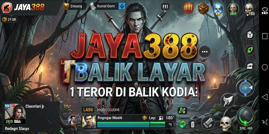 Tampilan gameplay JAYA388 yang menyeramkan dan menegangkan.