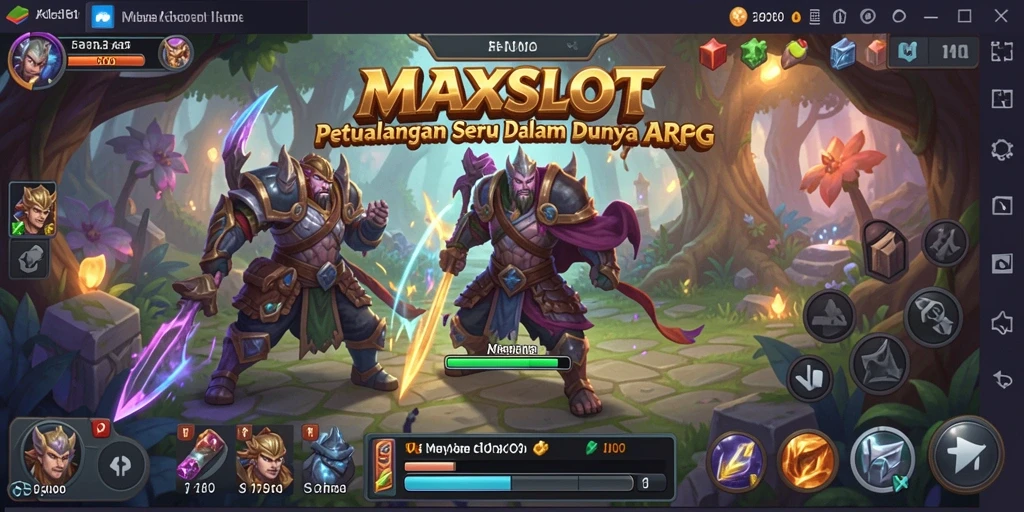 Tangkapan layar dari gameplay menarik di MAXSLOT.
