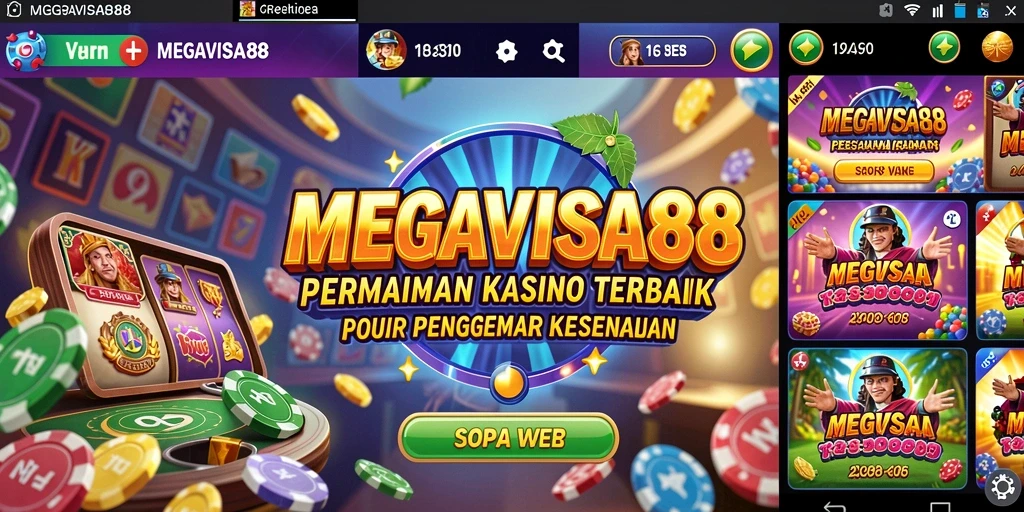 Tangkapan layar permainan MEGAVISA88 yang penuh aksi dan seru.