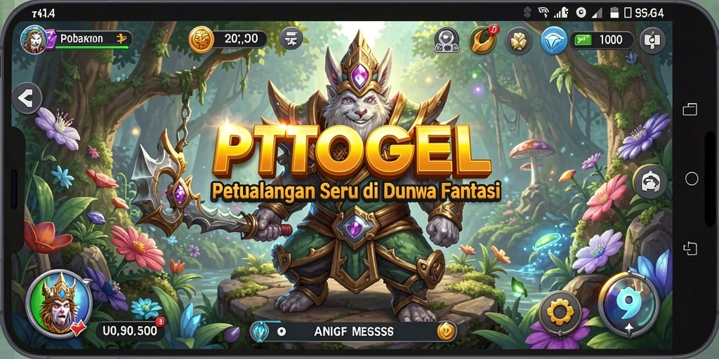 Tampilan gameplay PTTOGEL yang menakjubkan dan penuh petualangan.