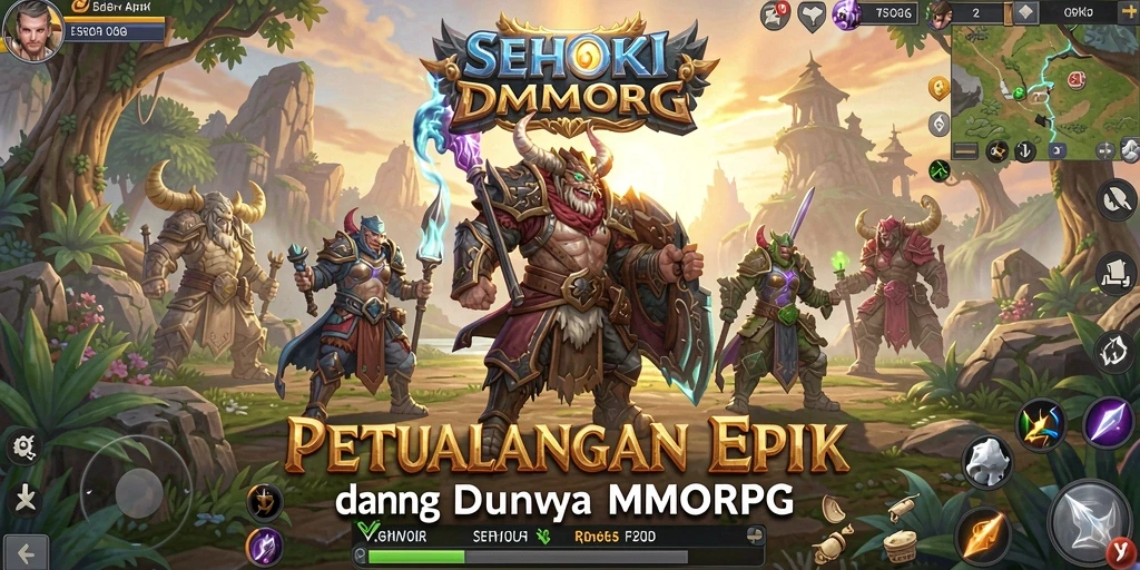 Tampilan menarik dari gameplay SEHOKI yang mendebarkan.